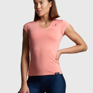 Tennis Tee Light Coral pluus
