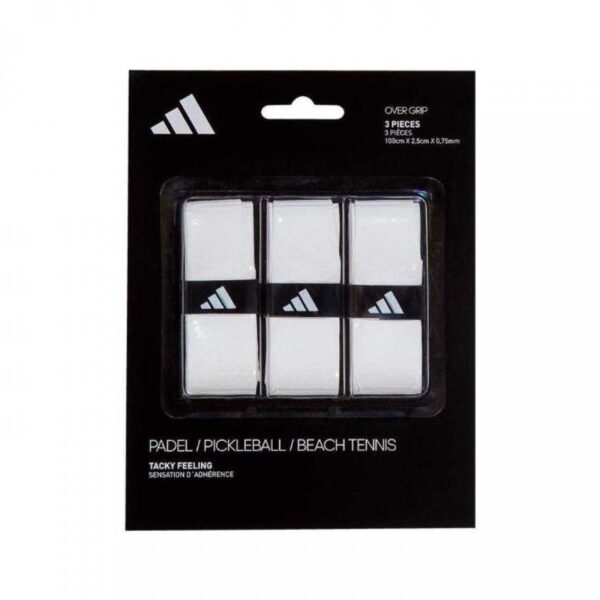 Adidas Overgrip White x3