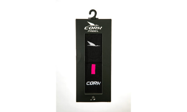 Cork Wristband Black/Pink - Image 2