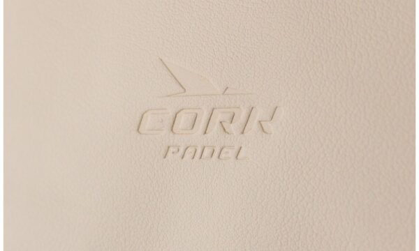 Cork Leather Backpack White - Image 6